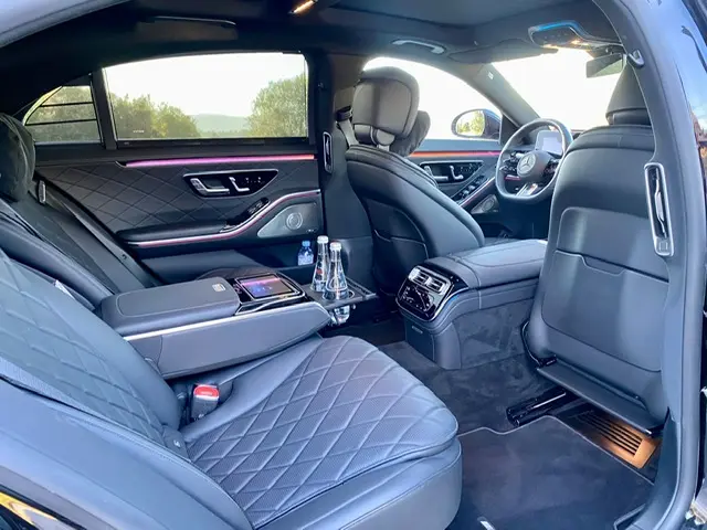 DG Riviera Limousine - chauffeur privé VTC de luxe Côte d'Azur